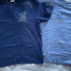 Barstool golf Navy and Light Blue T-Shirts Bundle